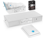 HOME BOX Under Bed Storage Set 2 Vacuum Bags + 2 Fabric Bags Liquidation Pallet