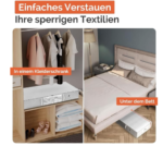 HOME BOX Under Bed Storage Set 2 Vacuum Bags + 2 Fabric Bags Liquidation Pallet - Image 3